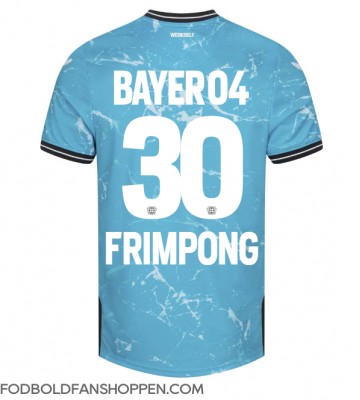 Bayer Leverkusen Jeremie Frimpong #30 Tredjetrøje 2023-24 Kortærmet